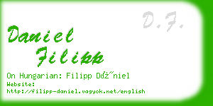 daniel filipp business card